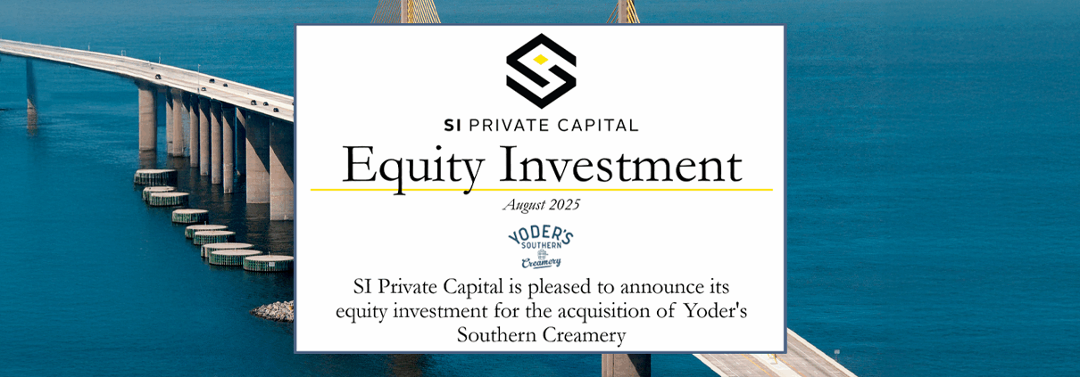 SI Private Capital Completes Acquisition of Award-Winning Ice Cream Manufacturer, Yoder’s Southern Creamery