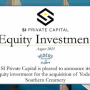 SI Private Capital Completes Acquisition of Award-Winning Ice Cream Manufacturer, Yoder’s Southern Creamery